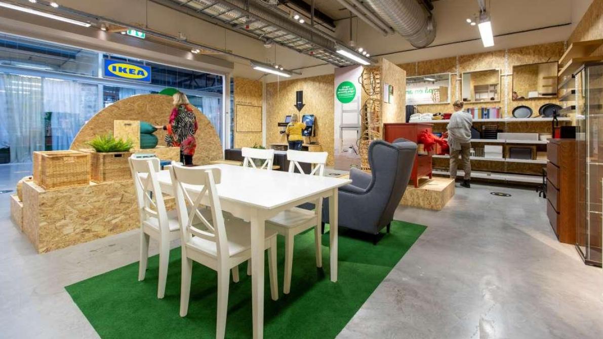Ikea is surfing the second hand market