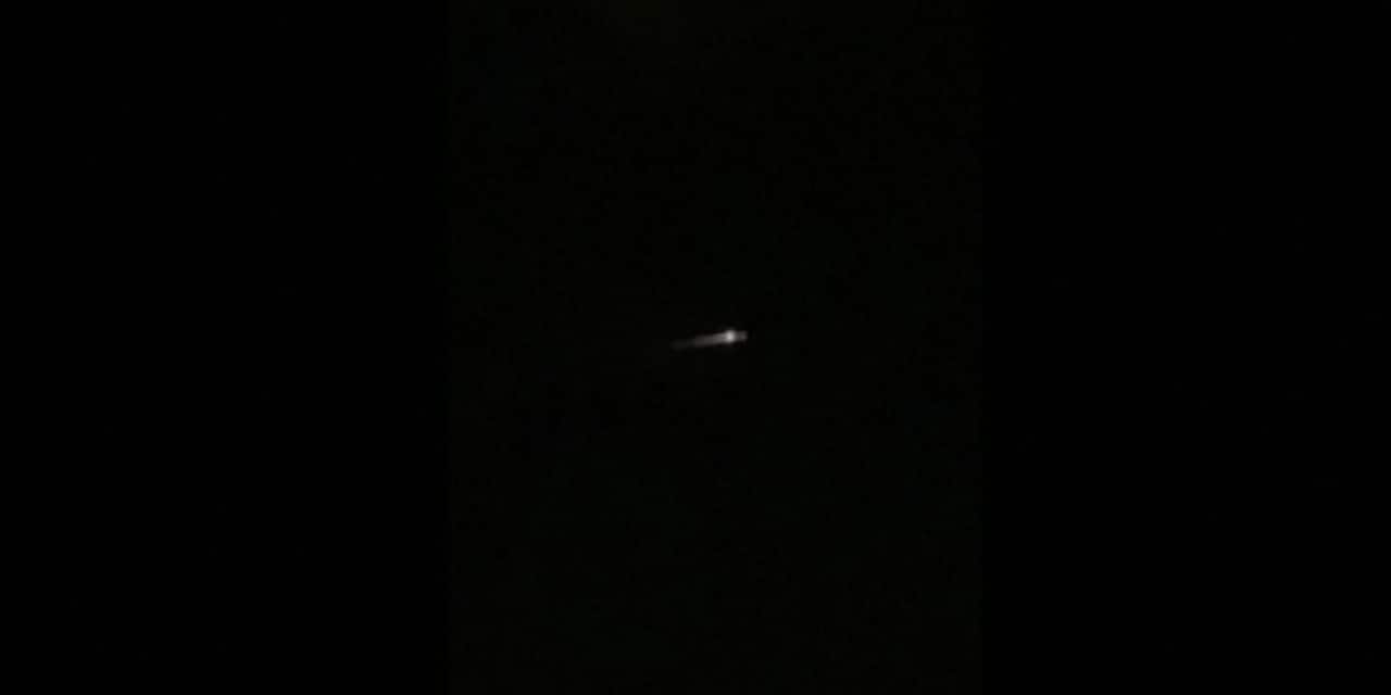 So what is this unidentified flying object observed in the Australian sky?