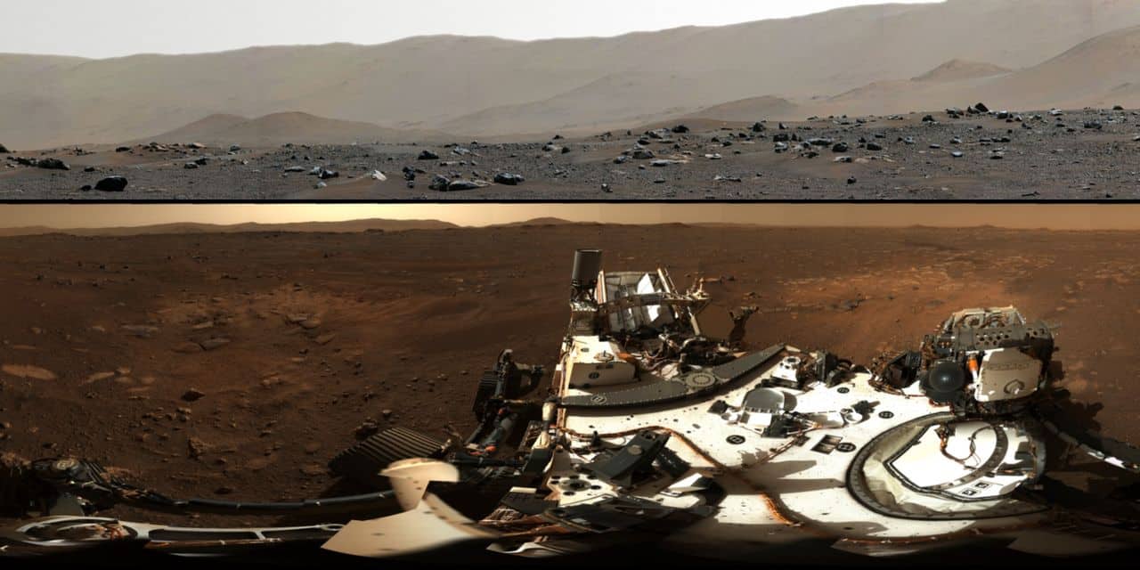 Les premières photos panoramiques de Mars dévoilées par la Nasa